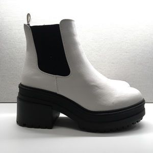 White Platform Boots